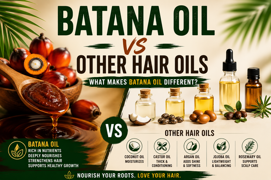 Batana Oil vs Other Hair Oils: What Makes Batana Oil Different?