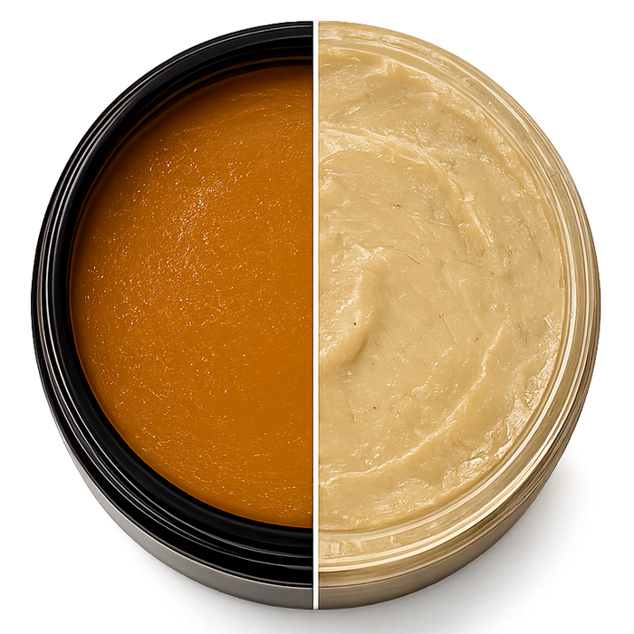 Real Batana oil versus diluted imitation